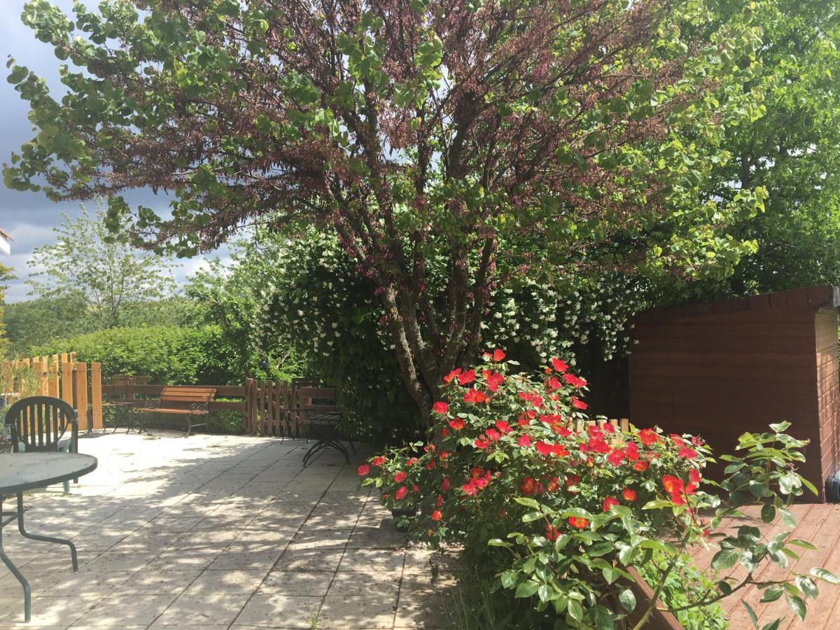 Maison d'Hôtes L'Escale Du Loup Blanc Maringes Exterior foto