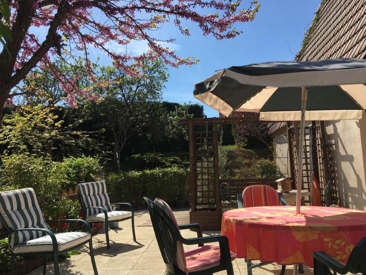 Maison d'Hôtes L'Escale Du Loup Blanc Maringes Exterior foto